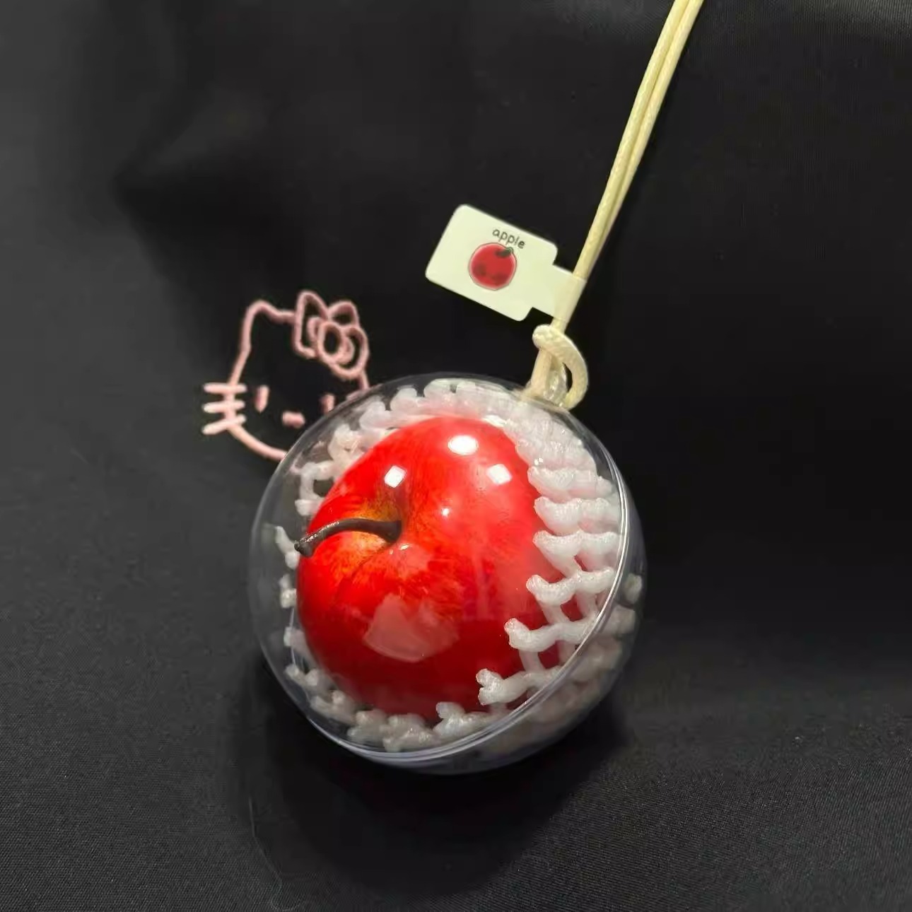 【圣诞苹果】苹果汽车挂件平安