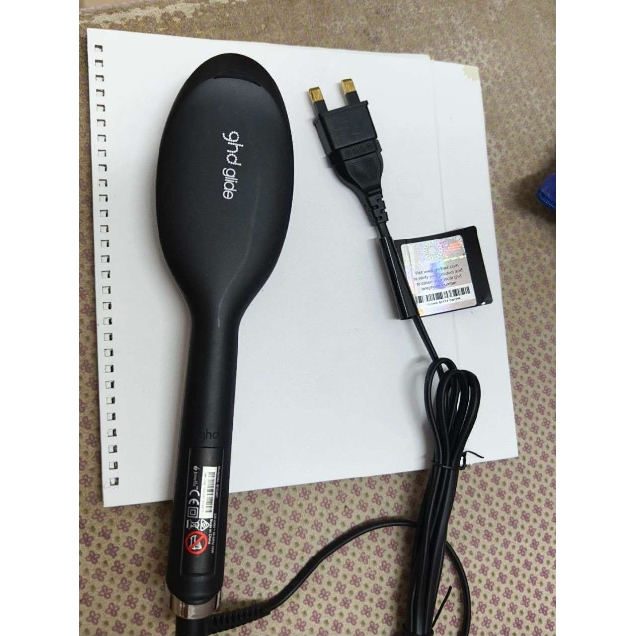 ghd电热离子直发梳子蓬松直发梳子自然卷救星直卷两用懒人梳