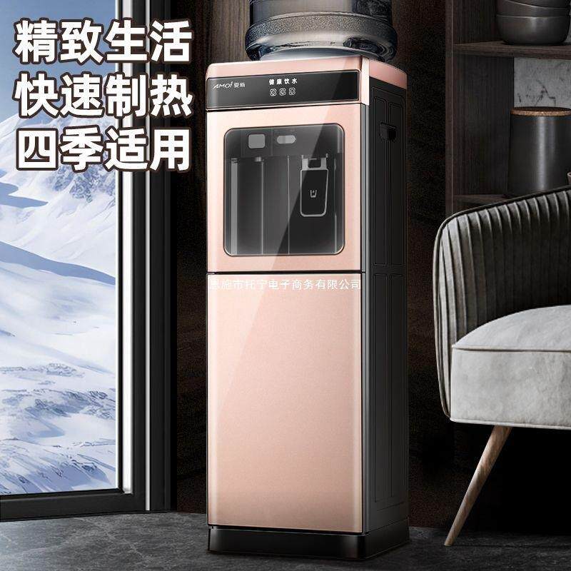 饮水机立式家用制冷制热双开门台式办公室防尘静音新款
