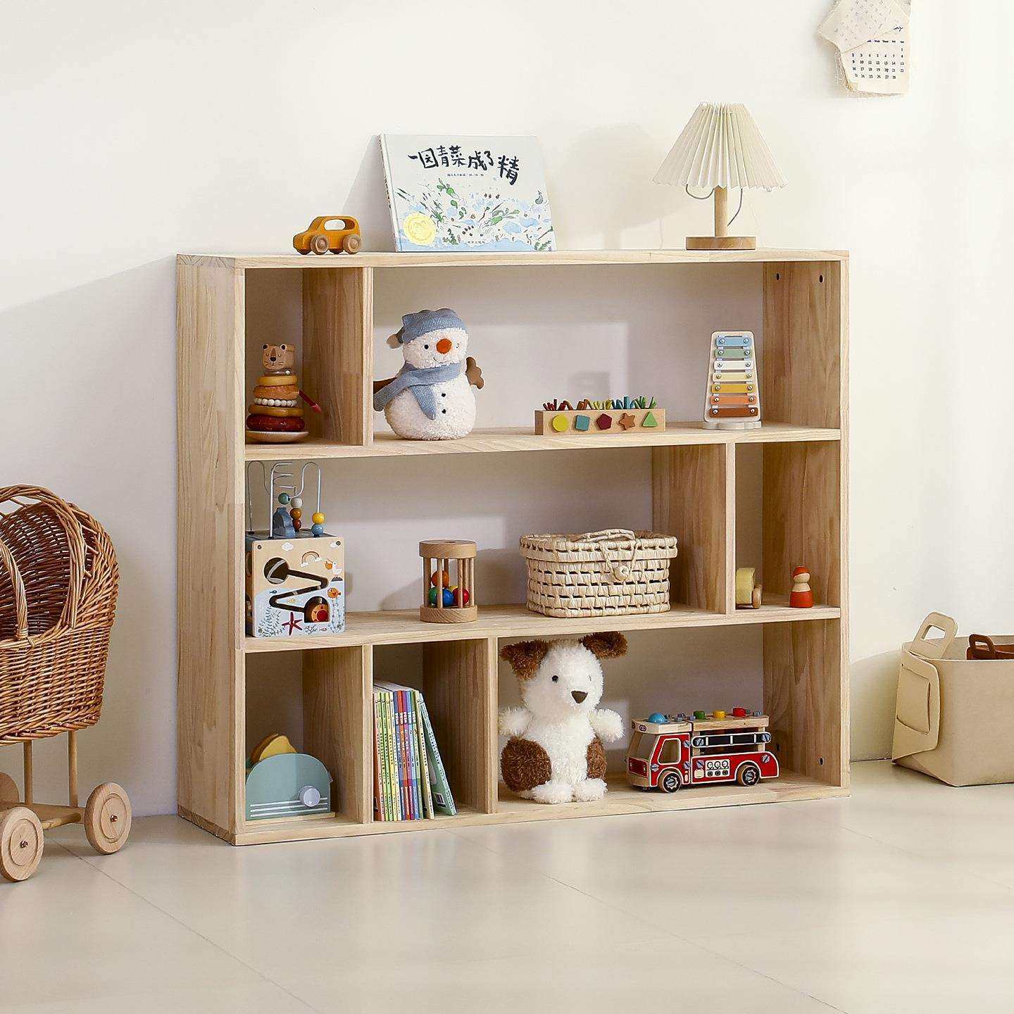 格子柜客厅杂物收纳柜大容量置物架儿童收纳柜储物实木玩具收纳柜,畜牧/养殖物资,畜牧/养殖器械,淘宝优惠券,粉丝福利购,淘宝优惠卷