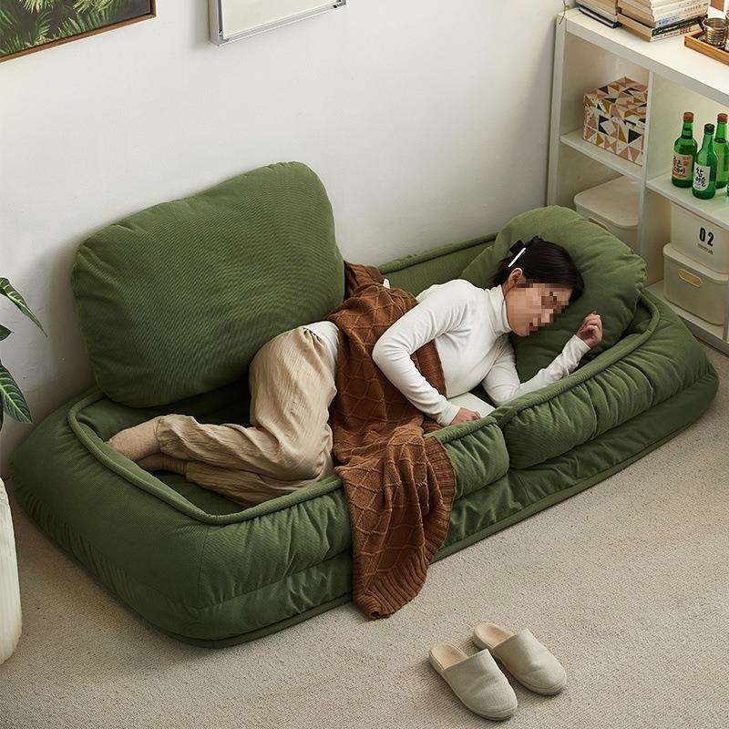 人类狗窝懒人沙发可躺可睡单人榻榻米巨大躺椅飘窗沙发床折叠新品