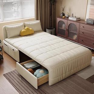 智能电动多功能沙发床阳台小户型客厅书房折叠伸缩两用单人双人床