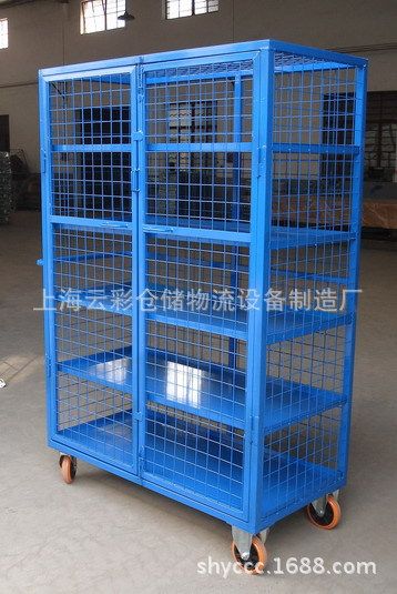 上海汽车零部件双面周转手推车