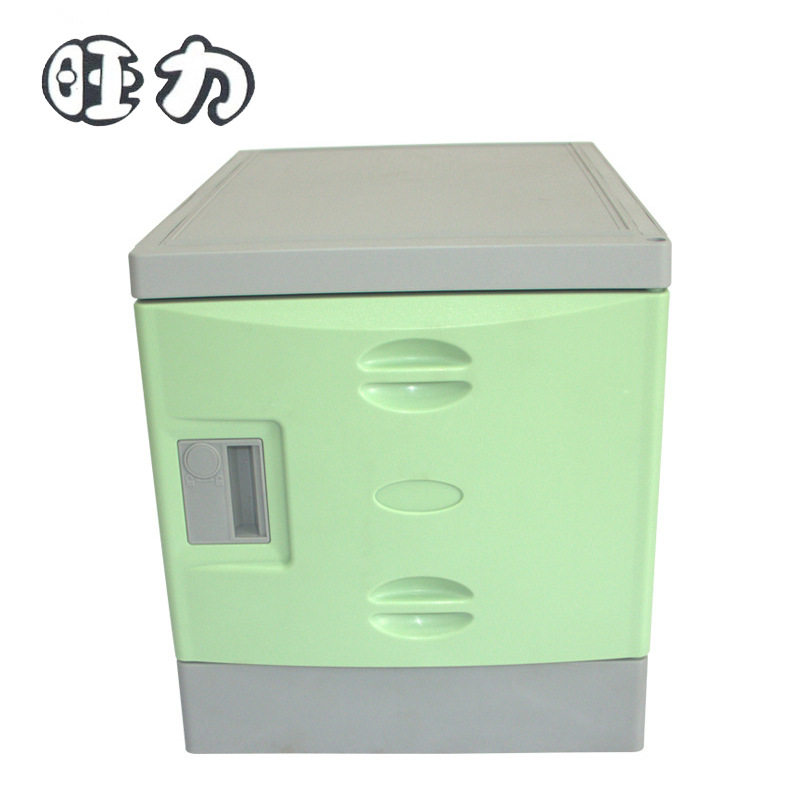 学校教室带锁塑料书包柜