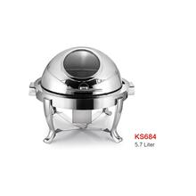 VOTOO沃途商用68型圆形经典翻盖宴会自助餐炉设备系列直销