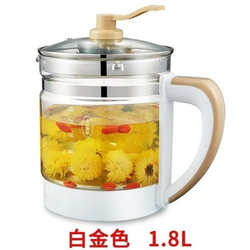 养生壶单壶配件壶身单卖各大品牌通用玻璃壶体配件加厚高鹏硅玻璃