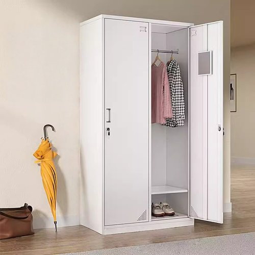 苏州2门员工更衣柜带锁挂衣柜