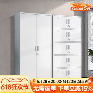 铁皮钢制办公室文件柜档案柜资料柜财务凭证带锁抽屉矮柜储物书柜