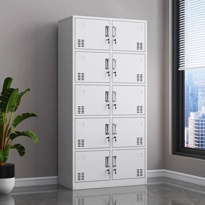 十门员工换衣储物柜不锈钢更衣柜