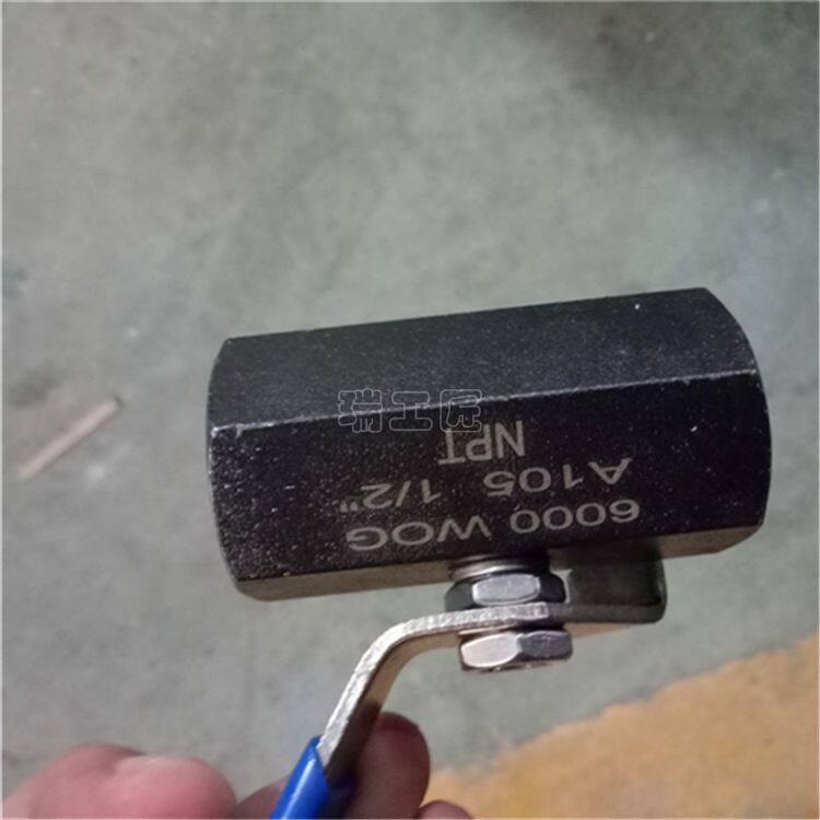 深圳六角丝扣球阀 Q11F-16C 碳钢手动螺纹球阀 一片式六角球图片