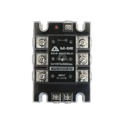 三相固态继电器直流控制交流工业级S3D4G-10A16A26A40A60A80A100A
