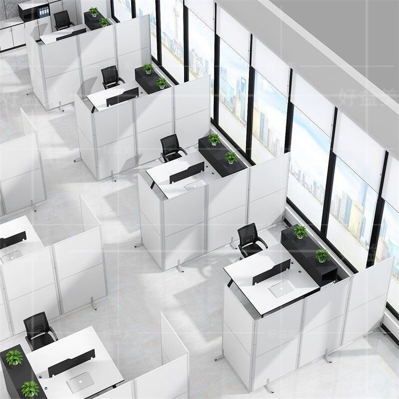 办公室隔断屏风折叠推拉工厂车间移动活动隔离挡板隔断墙玻璃隔断,基础建材,屏风,淘宝优惠券,粉丝福利购,淘宝优惠卷