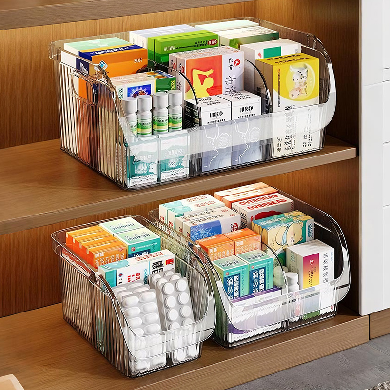 药物收纳盒柜内分类药品置物架