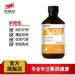 心连心鸽药肝肾宝保肝护肾鸽子排du增强活力促进代谢鸽用肝精鹦鹉
