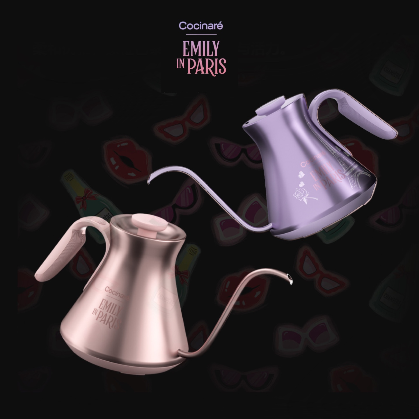 Cocinare美劇聯名手沖咖啡壺