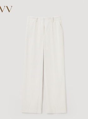 OVV秋冬新款灯芯绒肌理感经典简洁直筒休闲长裤GKCAJ33107A