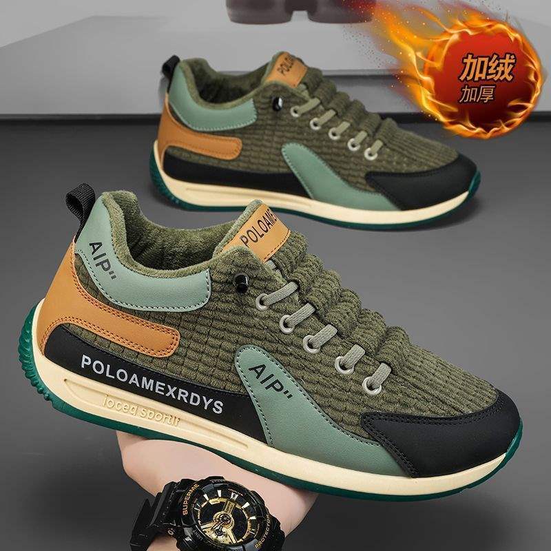 佳昌先加绒保暖一脚蹬棉鞋阿甘鞋