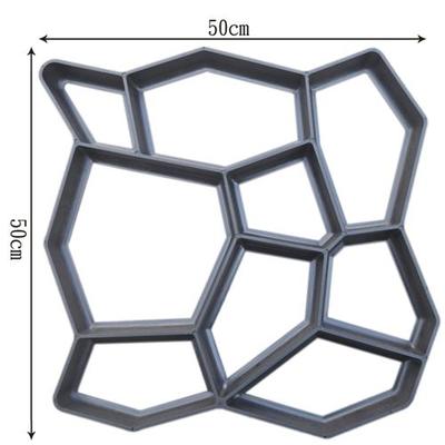 园艺用品工具强化小路造型水泥分割鹅卵石装修拼花路面大石头模具