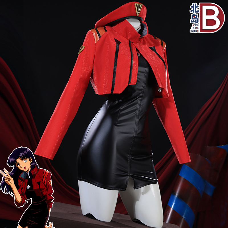 新世纪福音战士 eva葛城美里cos服 剧场版nerv 服装