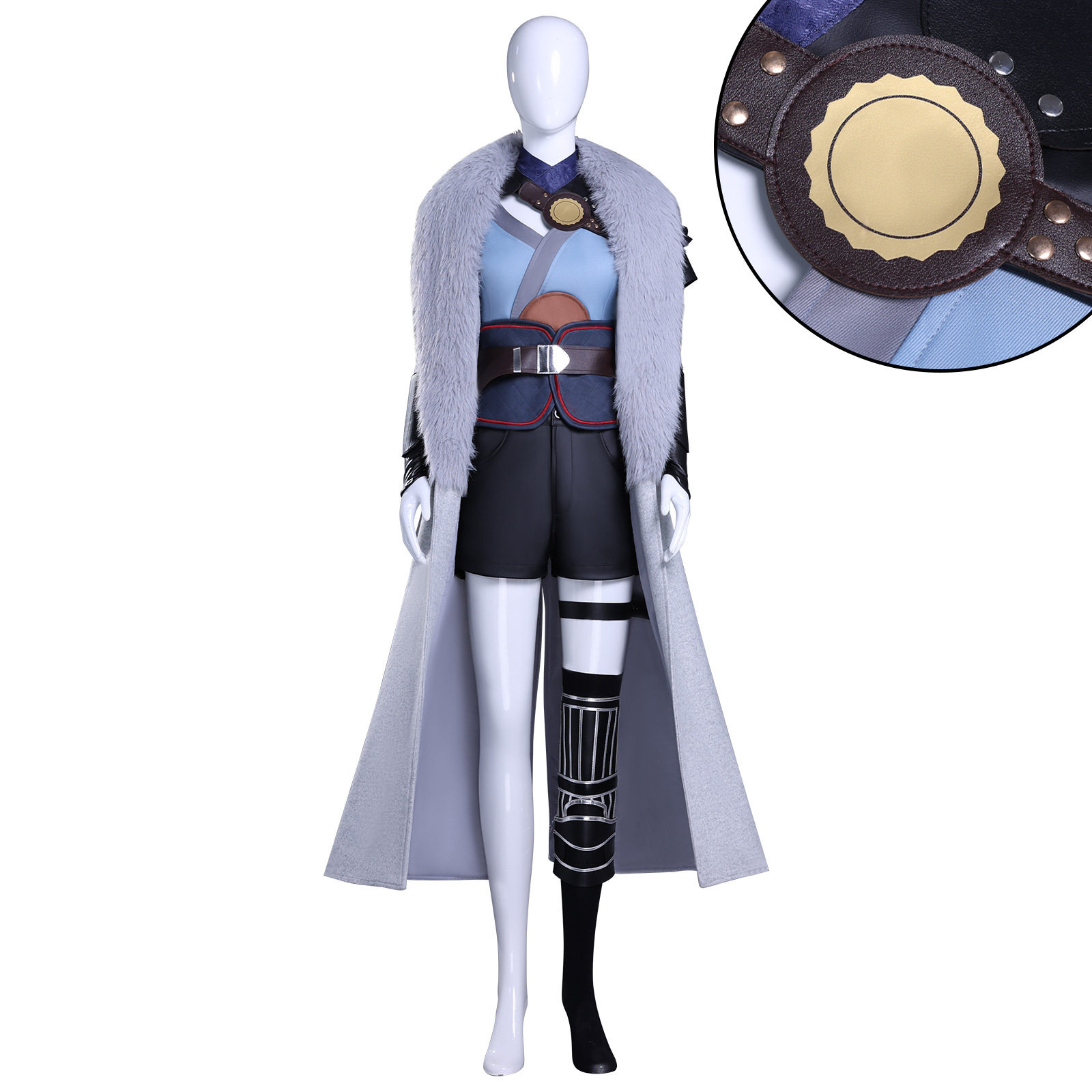 灵笼觉醒者白月魁cos服灵笼同款领袖白月魁cosplay游戏动漫服装