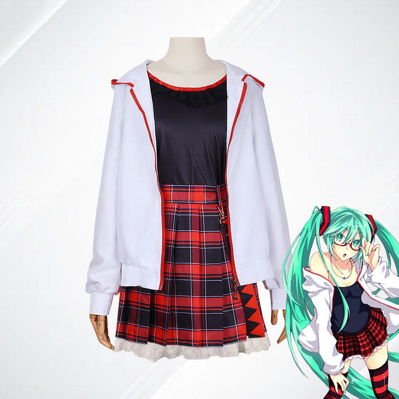 世界计划彩色舞台feat.cos服眼镜娘jk制服短裙cosplay动漫服装