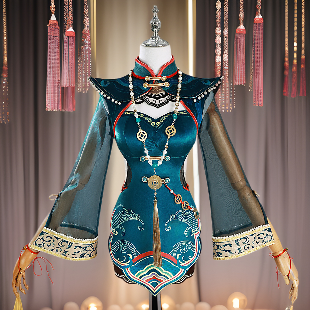 永劫无间cos服玉玲珑小僵尸墨行衣cosplay服装二次元游戏动漫服女