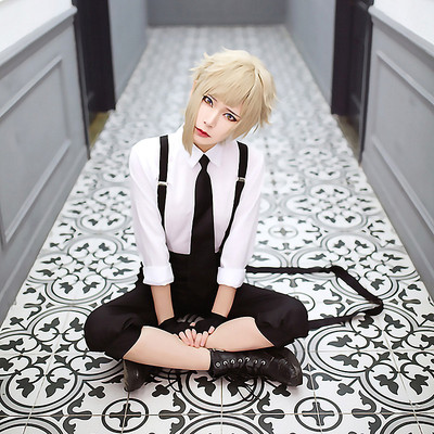 动漫文豪野犬下月兽中岛敦cos服漫展年会万圣节表演出cosplay服装
