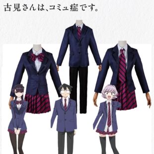 古见同学有交流障碍症cos服古见硝子只野仁人长野奈津美cosplay服