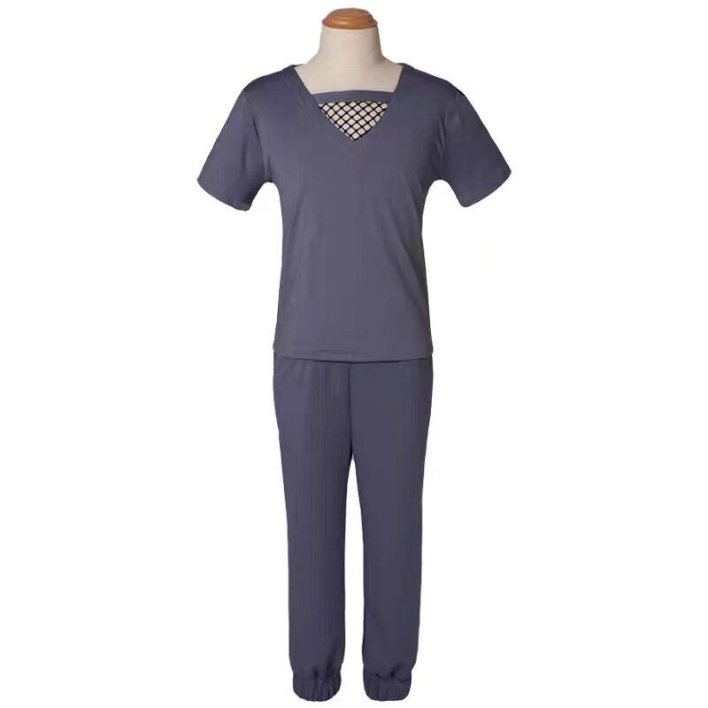 火影忍者COS宇智波鼬衣服原版晓组织网眼里衣T恤裤子全套服装