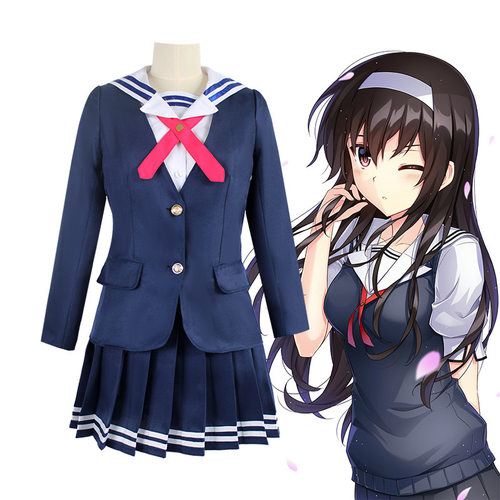 路人女主的养成方法英梨梨霞之丘诗羽cos服漫展万圣节cosplay服装