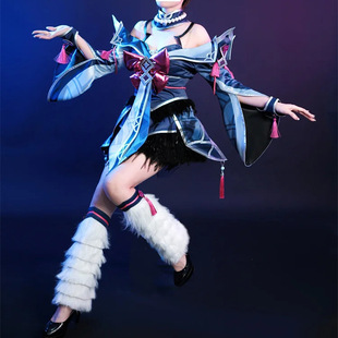 万圣节阿狸cos服装英雄联盟cos服古风动漫游戏cosplay表演服