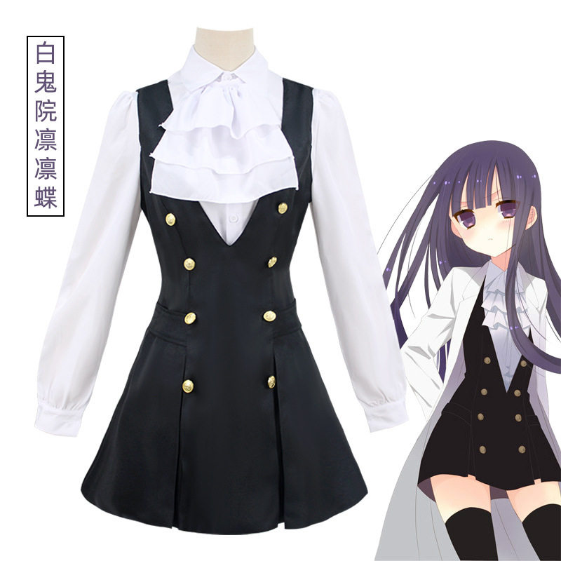 妖狐×仆SS凛凛蝶cos服歌留多cos制服动漫女装校服角色扮演服