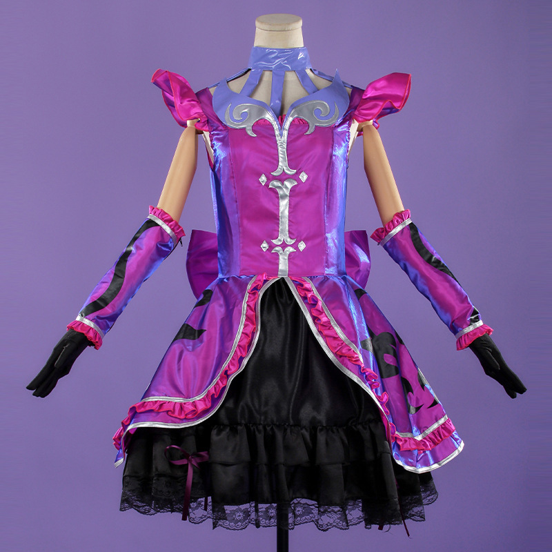 巴啦啦小魔仙严莉莉cos服黑魔仙严莉莉cosplay二次元动漫角色扮演