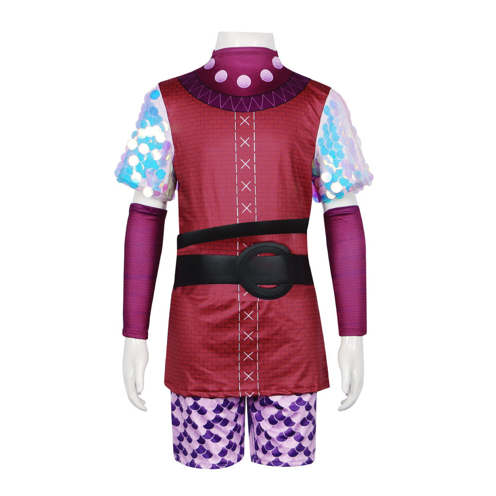 怪物少女妮莫娜cos服万圣节新款同款演出服cosplay怪力少女表演服