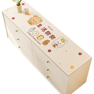 餐边柜台面保护垫玄关鞋柜桌面防脏垫电视柜桌垫书柜桌布边柜垫子