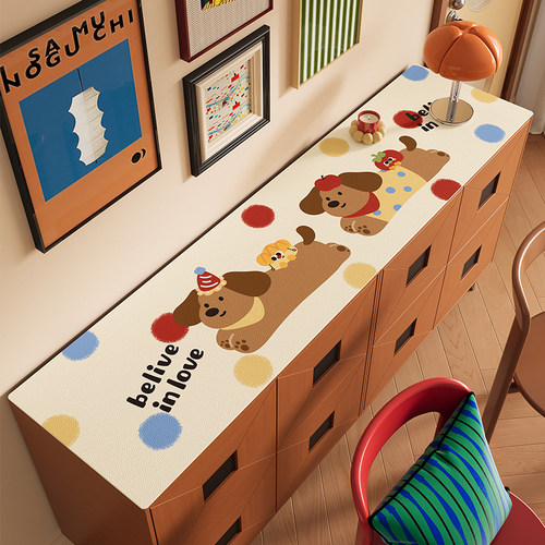 餐边柜台面保护垫长条柜子防脏垫