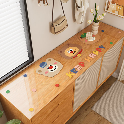 鞋柜餐边柜保护垫透明软玻璃桌垫