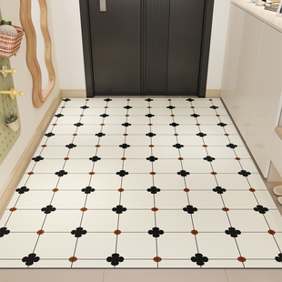 入户门地垫门口进门耐脏脚垫门外楼道走廊地毯可擦免洗pvc入门垫