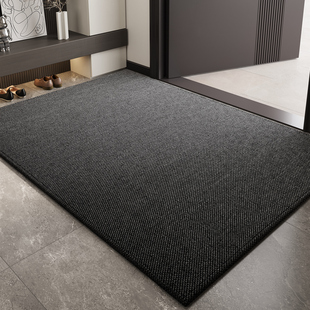 出入地垫入户门垫高级轻奢门外进门脚垫黑色高端玄关入门地毯门垫