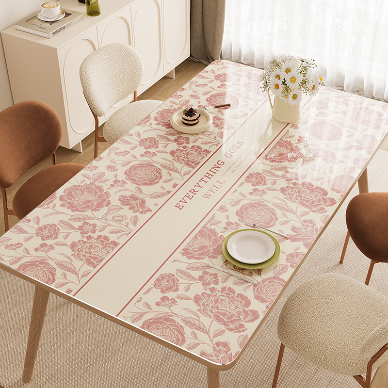 软玻璃餐桌垫防油防烫免洗易打理