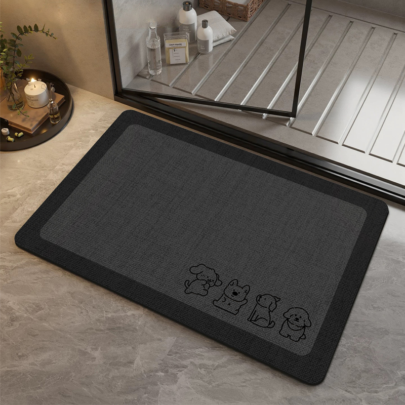 浴室门口吸水地垫速干防滑脚踏垫