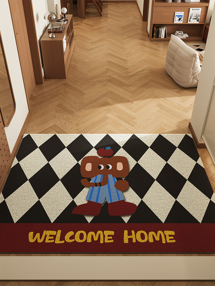 家用地垫入户门垫门口进门除尘防滑垫玄关门内丝圈蹭土脚踏垫地毯,居家布艺,入户地垫,淘宝优惠券,粉丝福利购,淘宝优惠卷