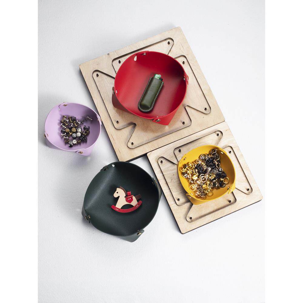 免缝皮盘子刀模 皮具收纳盒锋利耐用手工DIY皮革工具版型皮革下料