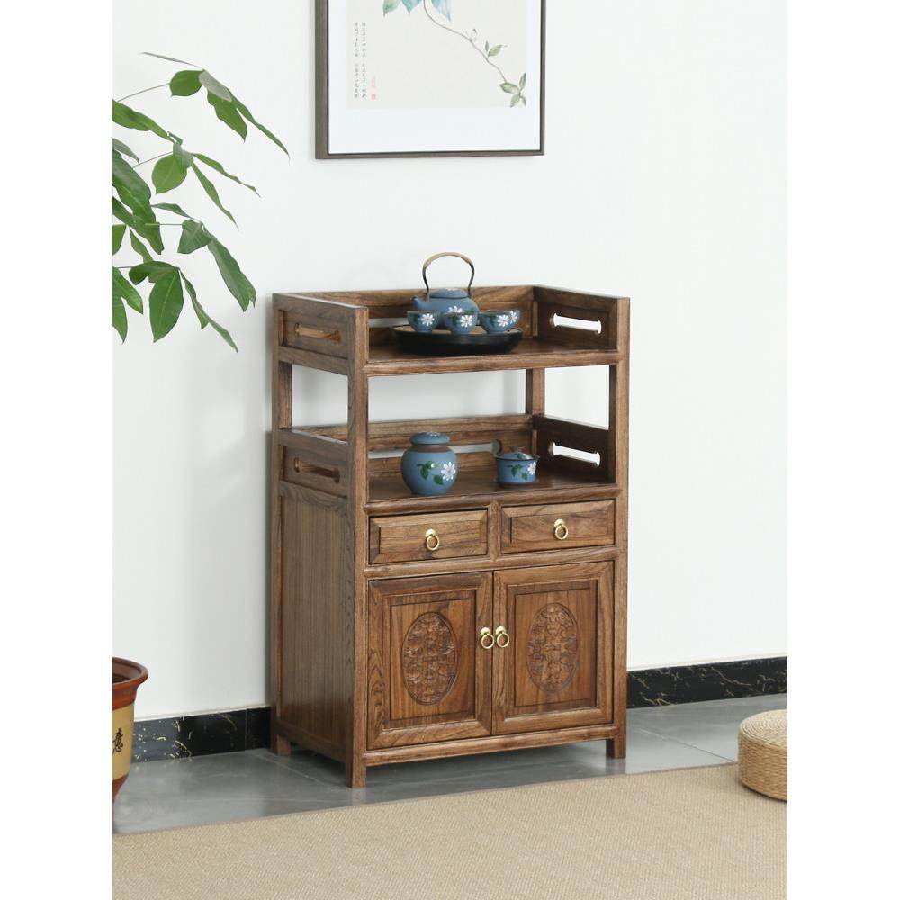 茶水柜茶柜置物架客厅小型靠墙微波炉储物柜轻奢家用新中式餐边柜,住宅家具,餐边柜,淘宝优惠券,粉丝福利购,淘宝优惠卷