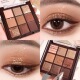 九色眼影盘2025新款 正品 巧克力大地色哑光日常淡妆超火细闪女学生