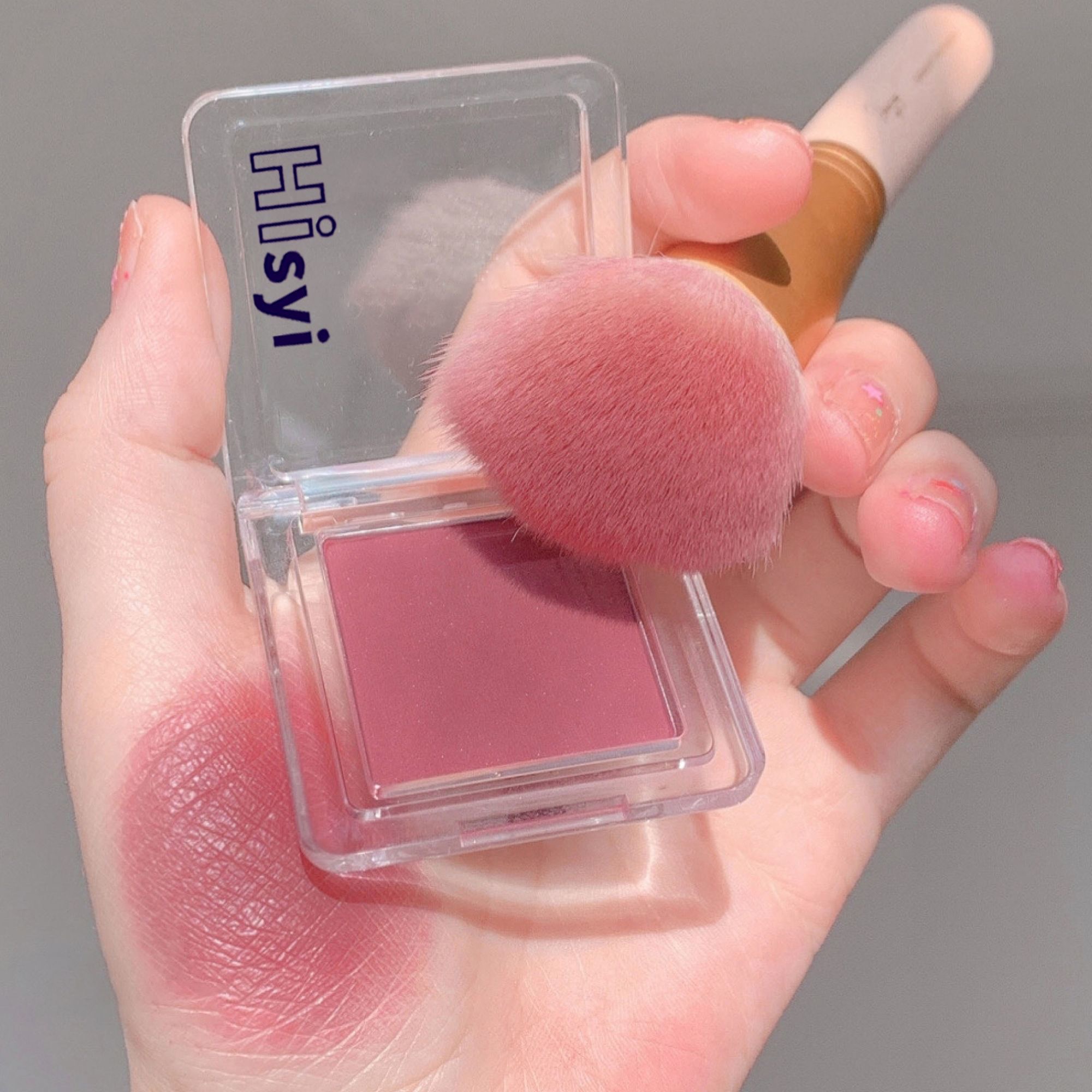 单色柔雾腮红hisyi显色