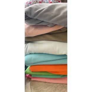 春秋款 布料布头按斤处理练手布料 全棉拉架秋衣秋裤 家居服睡衣套装