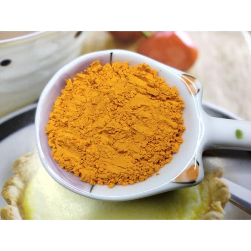 .耐高温1250℃桔黄色50g 彩石堂合成矿物颜料 橘黄色橙色 绘画新