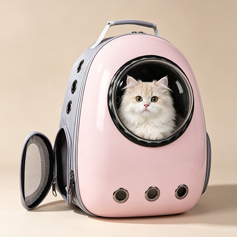 猫包便携外出透气太空舱大容量宠物双肩背包猫书包装狗袋猫咪用品