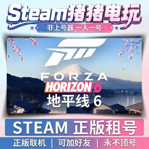 地平线 6 Forza horizon6. Steam游戏 租号 联机 不顶号 永久租号